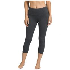 Prana Ladies Legíny Transform High Waist Capri Charcoal Heather (Rozmiar M). Spodnie sportowe marki PrAna. W wyprzedaży za 201.00 zł.
