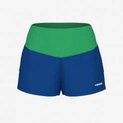 Spodenki krótkie damskie Dynamic. Niebieskie szorty sportowe Head, bez wzorów, z elastanu, tenisowe. Za 289.95 zł.