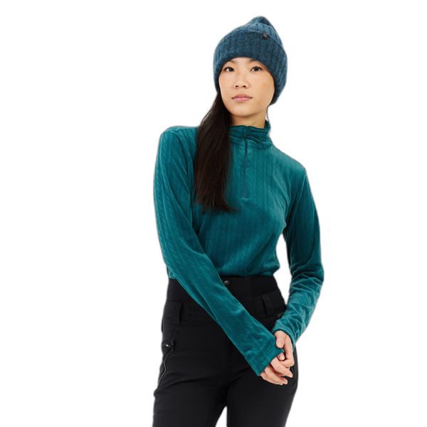 Damski polar 1/4 zip Protest Gail. Niebieskie bluzy z polaru Protest, na zimę, bez wzorów, z polaru. Za 274.50 zł.