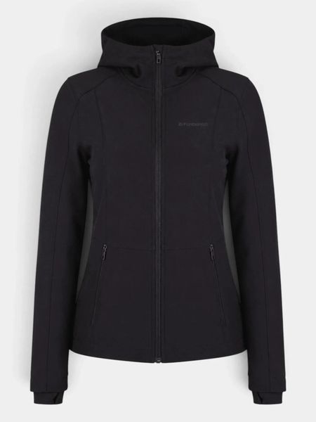 Sweter Damski Fundango Caroline Full-Zip Swater. Czarne swetry FUNDANGO, xl, bez wzorów, z bawełny, biznesowe, bez ramiączek. Za 249.00 zł.