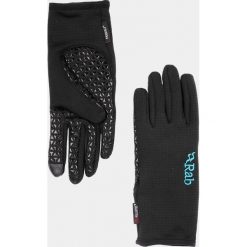 Rękawiczki damskie Power Stretch Contact Grip Gloves Wmns Black r. M (QAH-54). Czarne rękawiczki RAB, bez wzorów, sportowe. Za 119.00 zł.