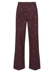 HUGO Spodnie materiałowe Haviri 50554419 Bordowy Relaxed Fit. Czerwone spodnie materiałowe Hugo, bez wzorów, z materiału. Za 999.99 zł.