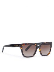 LOVE MOSCHINO Okulary przeciwsłoneczne MOL087/S Brązowy. Brązowe okulary przeciwsłoneczne Love Moschino, bez wzorów, z tworzywa sztucznego, plastikowe. Za 409.99 zł.