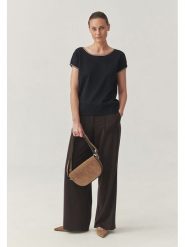 TATUUM Bluzka w kolorze granatowym rozmiar: XXL. Niebieskie bluzki Tatuum, xxl, bez wzorów, bez kołnierzyka, bez ramiączek. Za 91.56 zł.