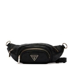 Nerka Guess. Czarne nerki i saszetki Guess, z aplikacjami, bez dodatków. Za 549.99 zł.