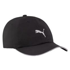 Czapka Z Daszkiem Z Logo Running III. Czarne czapki z daszkiem Puma, bez wzorów. Za 107.99 zł.