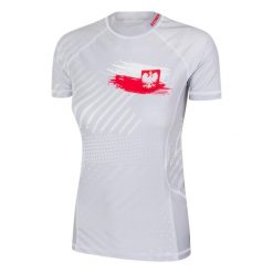 Koszulka Sportowa Damska do fitness Rasguard MMA EXTREME HOBBY POLSKA PRIME. Białe t-shirty sportowe EXTREME HOBBY, xl, bez wzorów, z bawełny, bez ramiączek, na fitness i siłownię. Za 199.00 zł.