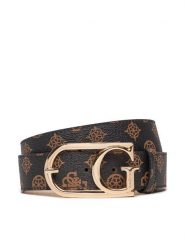 Guess Pasek Damski BW9201 P5135 Brązowy. Brązowe paski Guess, z aplikacjami, ze skóry. Za 189.99 zł.
