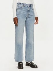 Hugo Jeansy 937_8 50519527 Niebieski Straight Fit. Niebieskie jeansy Hugo, bez wzorów, z bawełny. Za 339.99 zł.