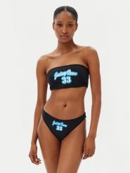 Juicy Couture Strój kąpielowy Icon Bandeau JCITS125204 Czarny. Czarne bikini Juicy Couture, bez wzorów, z syntetyku. Za 259.99 zł.