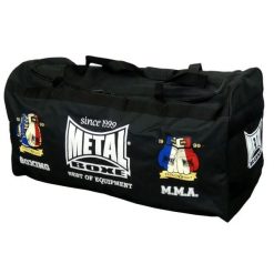 Torba sportowa Metal Boxe Club. Czarne torby sportowe METAL BOXE, bez wzorów, z materiału, na ramię, duże. Za 310.50 zł.
