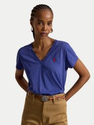 Polo Ralph Lauren T-Shirt 211B14611003 Niebieski Regular Fit. Niebieskie t-shirty Polo Ralph Lauren, xxl, bez wzorów, z bawełny, bez kołnierzyka, bez ramiączek. Za 399.99 zł.