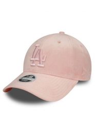 New Era Czapka z daszkiem Wmns Velour 940 La Dodgers 60503610 Różowy. Czerwone czapki z daszkiem New Era, bez wzorów, z materiału. Za 99.99 zł.