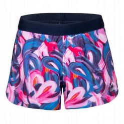 Shorty Damskie Matowy Alparo. Czarne szorty ELBRUS, bez wzorów. Za 179.99 zł.