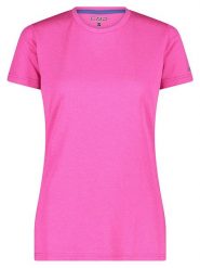 CMP Koszulka funkcyjna w kolorze różowym rozmiar: 38. Różowe t-shirty sportowe CMP, bez wzorów, z materiału, bez ramiączek, outdoorowe. Za 76.45 zł.