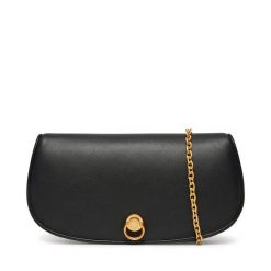 Torebka Gianni Chiarini. Czarne kopertówki Gianni Chiarini, bez wzorów, wizytowe, bez dodatków. Za 449.99 zł.