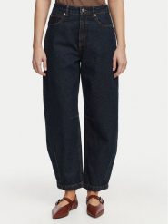 French Connection Jeansy 749A8 Niebieski Balloon Fit. Niebieskie jeansy French Connection, bez wzorów, z bawełny. Za 421.99 zł.