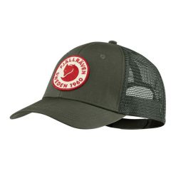 Czapka z daszkiem Fjallraven 1960 Logo Långtradarkeps. Brązowe czapki z daszkiem Fjällräven, bez wzorów, sportowe. Za 156.99 zł.