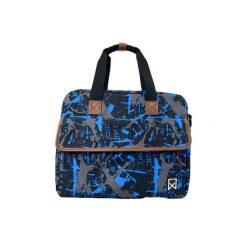 Torba na bagażnik rowerowy Willex Shopper Ice. Niebieskie shopper bag Willex, bez wzorów, sportowe, bez dodatków. Za 355.00 zł.