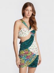 For Love & Lemons Sukienka koktajlowa Darlene CD2736 Kolorowy Slim Fit. Sukienki For Love & Lemons, s, bez wzorów, z wiskozy, wizytowe, bez kołnierzyka, bez ramiączek. Za 1,319.00 zł.
