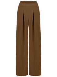 Sublevel Spodnie w kolorze brązowym rozmiar: S/M. Brązowe spodnie materiałowe Sublevel, bez wzorów, z materiału. Za 113.99 zł.