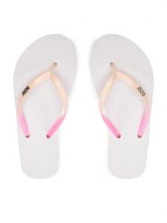 Roxy Japonki ARJL100958 Biały. Białe japonki Roxy, bez wzorów, z tworzywa sztucznego. Za 49.99 zł.