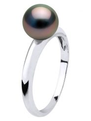 Pearl Addict Pierścionek z perłą rozmiar: 52. Szare pierścionki Pearl Addict, z perłą, złote. Za 1,035.99 zł.