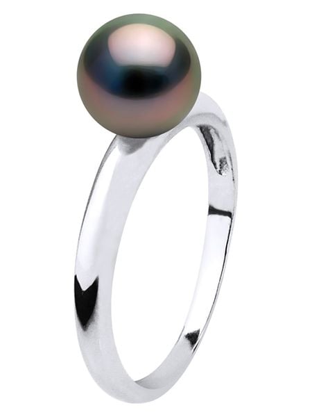 Pearl Addict Pierścionek z perłą rozmiar: 52. Szare pierścionki Pearl Addict, z perłą, złote. Za 1,035.99 zł.