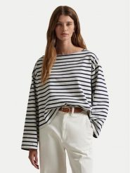 Polo Ralph Lauren Bluzka 211959103004 Granatowy Relaxed Fit. Niebieskie bluzki Polo Ralph Lauren, m, bez wzorów, z bawełny, bez kołnierzyka, bez ramiączek. Za 689.99 zł.