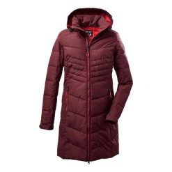 Damska kurtka zimowa Killtec Casual. Czerwone kurtki Killtec, na zimę, m, bez wzorów, z materiału, casualowe, z kapturem. Za 803.99 zł.
