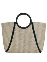 BLE Torebka w kolorze jasnobrązowym - 45 x 25 x 15 cm rozmiar: onesize. Brązowe torebki klasyczne BLE, bez wzorów, z materiału, bez dodatków. Za 42.95 zł.