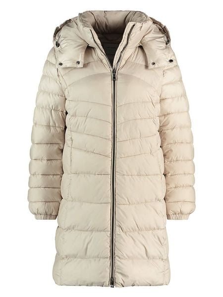 Gerry Weber Płaszcz pikowany w kolorze kremowym rozmiar: 46. Brązowe płaszcze Gerry Weber, bez wzorów, bez kaptura. Za 384.71 zł.