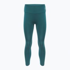 Legginsy treningowe damskie Gymshark Training 7/8. Zielone legginsy Gymshark, bez wzorów, sportowe. Za 109.99 zł.