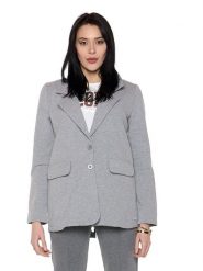 Bluza z bawełna na co dzień na siłownię. Szare bluzy LEONE 1947 APPAREL, xl, bez wzorów, z bawełny, bez kaptura, na fitness i siłownię. Za 412.58 zł.