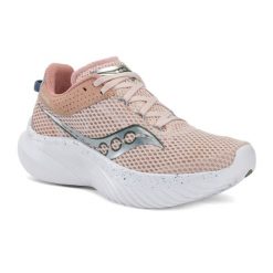 Buty do biegania damskie Saucony Kinvara 14. Czerwone buty do biegania Saucony, bez wzorów, bez zapięcia, do biegania. Za 429.99 zł.