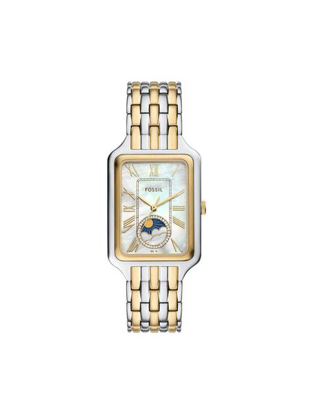 Fossil Zegarek Raquel ES5399 Srebrny. Szare, analogowe zegarki Fossil, srebrne. Za 999.99 zł.