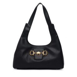 Torebka Guess. Czarne torebki klasyczne Guess, z aplikacjami, klasyczne, bez dodatków. Za 584.99 zł.