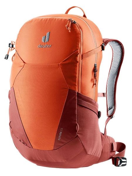 Deuter Plecak turystyczny "Futura 23" w kolorze czerwonym - 28 x 52 x 18 cm rozmiar: onesize. Czerwone plecaki Deuter, bez wzorów, z materiału, bez dodatków. Za 358.48 zł.