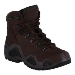 Buty trekkingowe damskie Lowa Z-6n Gtx. Brązowe buty trekkingowe Lowa, bez wzorów, z materiału, za kostkę, bez zapięcia. Za 985.00 zł.