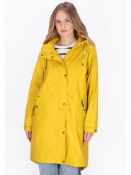 Schmuddelwedda Płaszcz przeciwdeszczowy w kolorze żółtym rozmiar: M. Żółte kurtki przeciwdeszczowe Schmuddelwedda, m, bez wzorów, sportowe, bez kaptura. Za 217.99 zł.