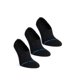 Skarpety turystyczne Stance Icon No Show 3 Pack. Czarne skarpetki Stance, bez wzorów. Za 109.99 zł.
