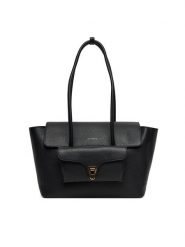 Coccinelle Torebka Linea E1 T8A 11 02 01 Czarny. Czarne shopper bag Coccinelle, bez wzorów, ze skóry, bez dodatków. Za 1,999.00 zł.