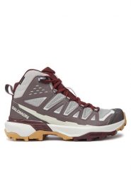Salomon Trekkingi X Ultra 360 Edge Mid Gore-Tex L47698600 Brązowy. Brązowe buty trekkingowe Salomon, z gore-texu, bez zapięcia. Za 819.99 zł.