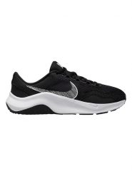 Nike Sportswear Buty sportowe "Legend Essential 3" w kolorze czarnym rozmiar: 38,5. Czarne buty do biegania Nike Sportswear, bez wzorów, bez zapięcia, do biegania. Za 243.45 zł.