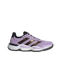 Buty halowe adidas Stabil 16 Fioletowy. Fioletowe buty treningowe adidas, bez wzorów, z materiału, bez zapięcia, do piłki ręcznej. Za 604.05 zł.