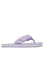 Tommy Jeans Japonki Braided Thong Beach Sandal EN0EN02877 Fioletowy. Fioletowe japonki Tommy Jeans, bez wzorów, z jeansu. Za 199.99 zł.