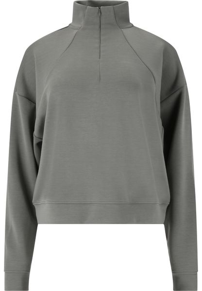 Bluza damska Endurance Jade. Niebieskie bluzy bez kaptura Endurance, bez wzorów, z poliesteru, bez kaptura, na fitness i siłownię. Za 238.00 zł.