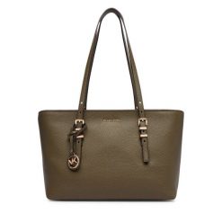 Torebka MICHAEL Michael Kors. Zielone shopper bag MICHAEL Michael Kors, bez wzorów, bez dodatków. Za 1,019.00 zł.