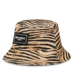 Kapelusz Just Cavalli. Brązowe kapelusze Just Cavalli, bez wzorów. Za 239.99 zł.