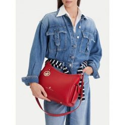 Torebka Beverly Hills Polo Club. Czerwone listonoszki Beverly Hills Polo Club, bez wzorów, bez dodatków. Za 219.99 zł.